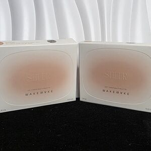 ✨ BUNDLE (2x) WAKEMAKE Soft Sheer Multi Palette - 01 Coral Hertz (Exp. 2026)
